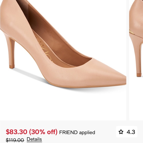 Calvin Klein Black and Tan Heels - Picture 10 of 10